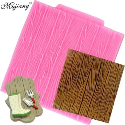 Tree Bark Line Texture Stripe Silicone Mold Cookie Baking Chocolate Candy Fondant Cupcake Topper Moulds Cake Baking Decorating