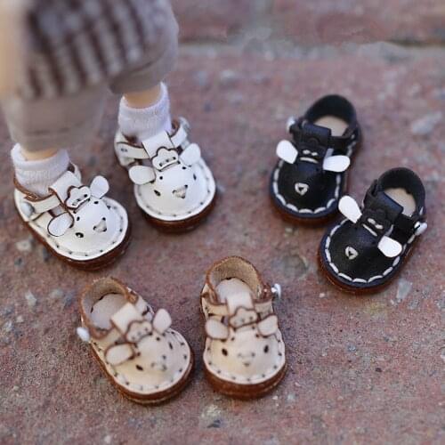 Handmade Ob11 Sheep Leather Hole Shoes Obitsu11 Accessories (Suitable For P9, Cu-Poche, Middle Blyth, YMY, Gsc,1/12Dolls)