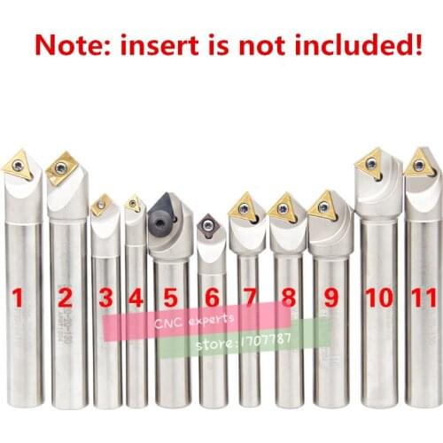 1PCS 45 Degrees/60 Degrees/90 Degrees/120 Degrees SSP SSK SSY SSH TP45 TCMT 12mm 16mm 20mm CNC Chamfering Turning Tools