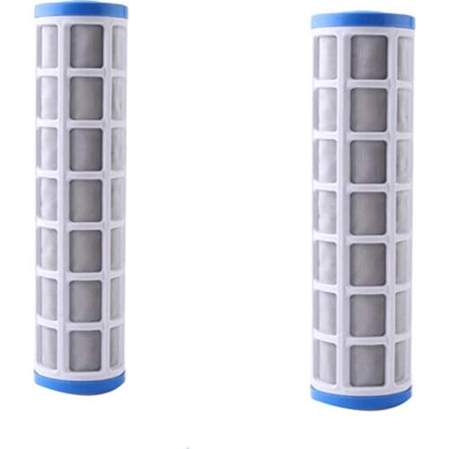 2pcs 10 Inch Stainless Steel Wire Mesh Filter Cartridge Water Purifier Pre Filter for Scale Prevention filter cartridges