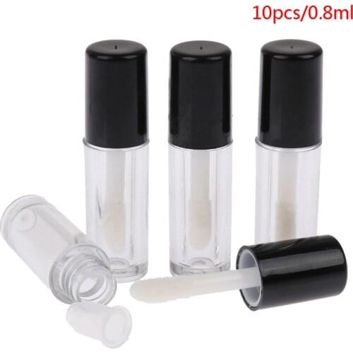 10pcs 0.8ml New Cheap Empty Lip Gloss Tubes Lip Balm Tube Lipstick Cosmetic Container DIY