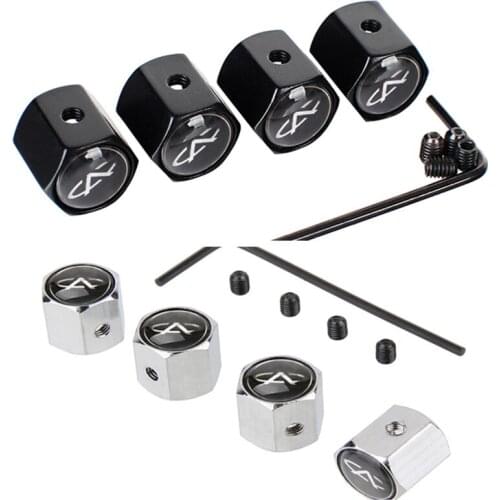 4pcs/set Car Styling Tire Valve Stems Caps Airtight Covers Wheel Tools Accessories for Chery Fulwin Tiggo a1 a3 a5 Amulet