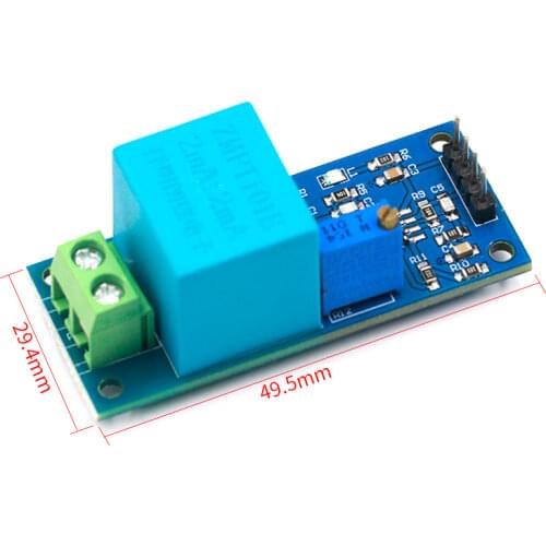 Active Single Phase Voltage Transformer Module AC Output Voltage Sensor Mutual Inductance Amplifier for Arduino Mega ZMPT101B