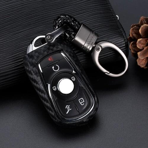 4/5/6 Button Keycase Cover Fob Holder Fit For Buick Enclave Envision GL8 Lacrosse Encore Regal Car Accessories