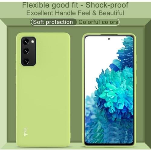 For Samsung S20 FE Case IMAK UC-2 Frosting Flexible Thin and light Soft TPU Back Cover Case for Samsung Galaxy S20 FE 2020