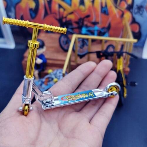 Mini Finger Scooter Two Wheel Scooter Childrens Educational Toys Finger Scooter Bike Fingerboard Skateboard Mini Finger Scooter