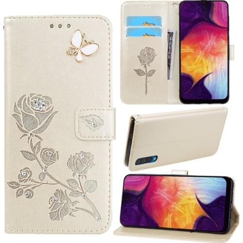 Flip Case for Samsung Galaxy A70 A50 A50s A30s Bling Diamond Leather Cover for Samsung A30 s A50 s Cards Holder Book Coque