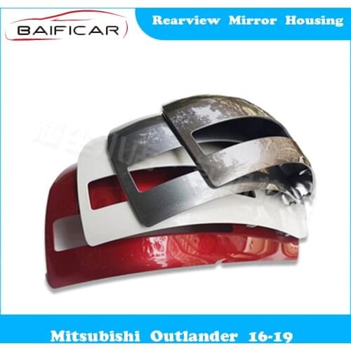 Baificar Brand New Genuine Rearview Mirror Housing Assembly Turn Signal Rear Cover Left Right for Mitsubishi Outlander 16-19