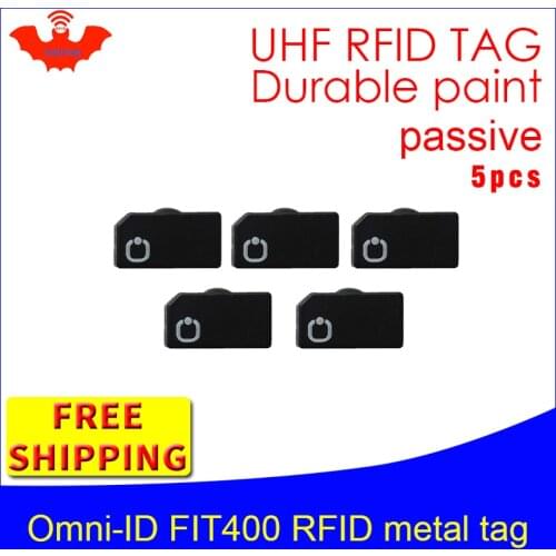UHF RFID metal tag omni-ID fit400 915mhz 868mhz Alien Higgs3 EPC 5pcs free shipping durable paint smart card passive RFID tags