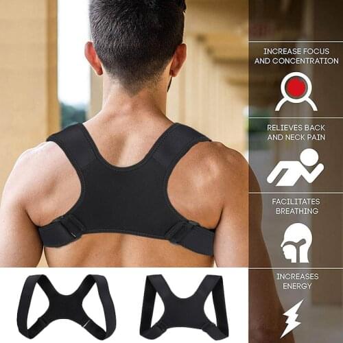 Newest Posture Corrector Clavicle Fracture Support Back Shoulder Straighten Brace Belt Promotion
