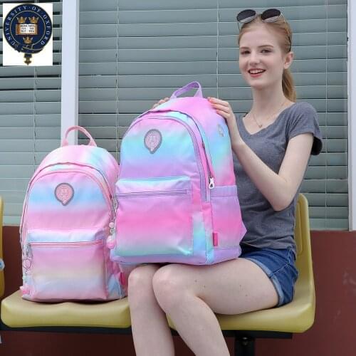 2020 New University Of Oxford waterproof backpack school bag travel for girls