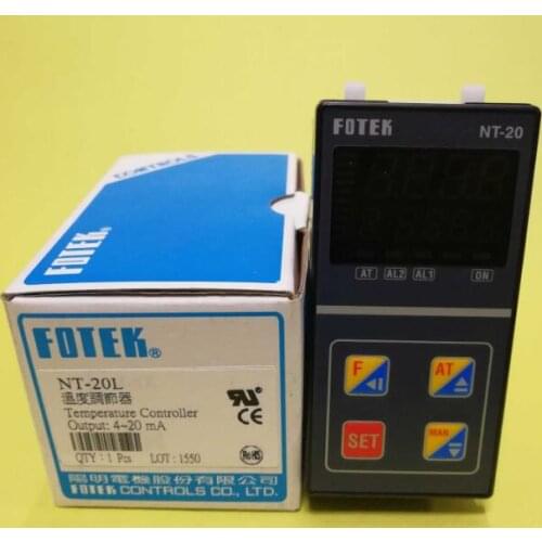 NT-20L NT-20V NT-20R FOTEK PID+Fuzzy Intelligent Self-adaptive Temperature Controller 100% New & Original