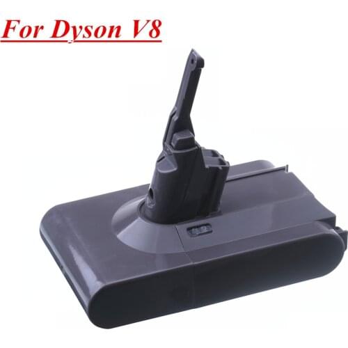 V8 21.6V 4000mAh 6000mAh 9.8Ah Battery For Dyson V8 Battery Absolute V8 Animal Li-ion SV10 Vacuum Cleaner Rechargeable Battery