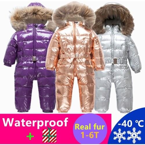XZKAMI Children's Winter Overalls