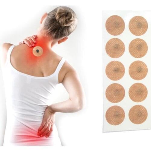1 Sheet (10 Magnet) Magnetic Patches Pain Relief Body Health Magnet Natural Therapy For Spurs Hyerplasia Lumber Back Waist