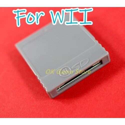 1pc/lot for WII Game Console Replacement SD Card Reader Memory Card for WII Gamecube GC SD Flash Memory Card Adapter