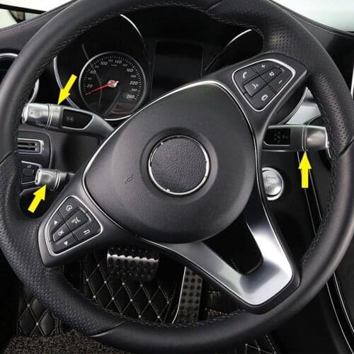 3PCS Car Wiper Steering Lever Shift Lever Cruise Rod Cover for Benz W204 W205 W212 W213 X156 X166