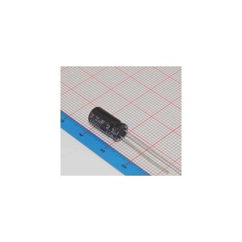 400V 2.2UF 2.2UF 400V Electrolytic Capacitor volume 6*12 best quality New origina