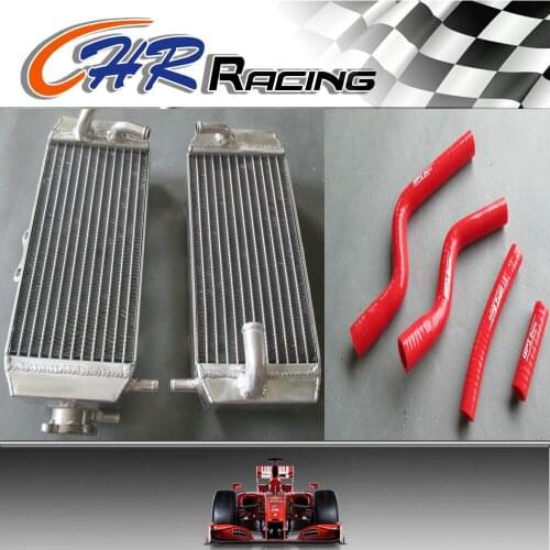 Aluminum radiator and hose for Yamaha YZF250 YZ 250 F YZF 250 07 08 2008 09 2007 2009