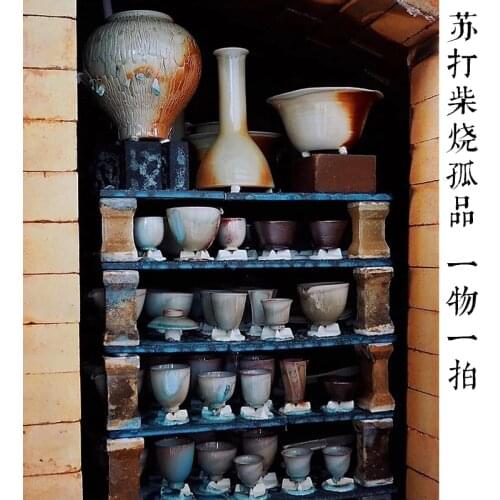 ★Orphan works soda firewood masters cup jingdezhen kiln ceramic cups household utensils ceramic cup single cup by hand