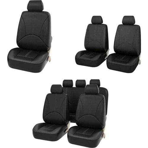 Four Seasons PU Leather Car Seat Excellent Craftsmanship Well Durability Covers Set Automobile Seat Protector Universal
