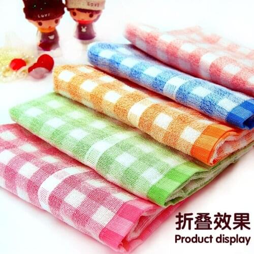 5 bright colored cotton towels in cotton Hot - selling cotton towels that are easy to wash in summer Bathing towels