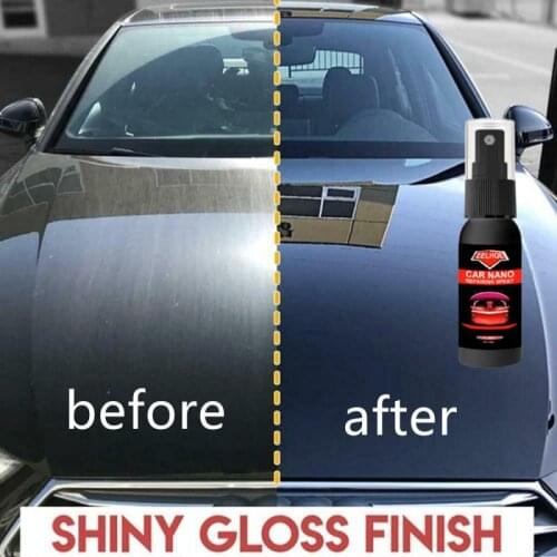 Ceramic Spray Coating Car Polish Spray 30/50ml Anti Scratch Spray Crystal Coating Auto Lacquer Paint Care Polished Glass Coating