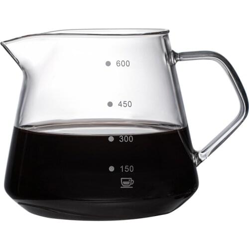 Classic Coffee Set 2-piece Set Carafe Drip Hand Coffee Maker Set Coffee Filter Cup Sharing Pot Brewing Pot Coffee Utensils