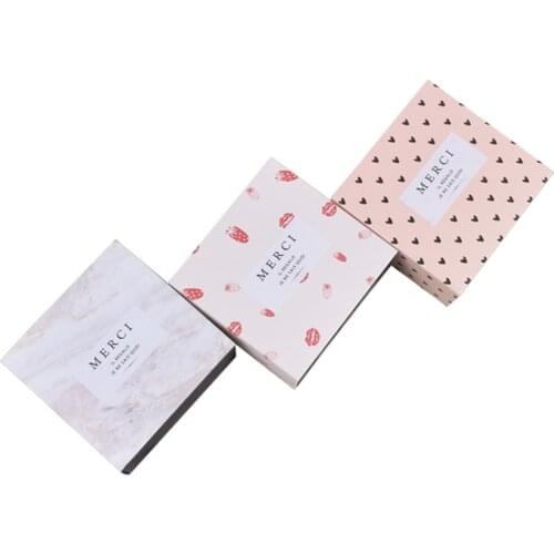 Fashion High Quality Bracelet Earrings Necklace Package Jewelry Display Gift Box with Raffia Tissue Cushion Gift Boxes