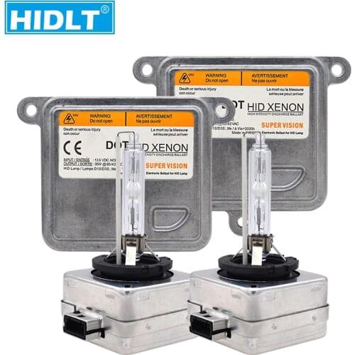 HIDLT Auto Headlight Kit Xenon D1S D3S 35W 55W HID Electronic Ballast A71177E00DG 4300K 8000K 5000K 6000K 12V Car Light Bulb Kit