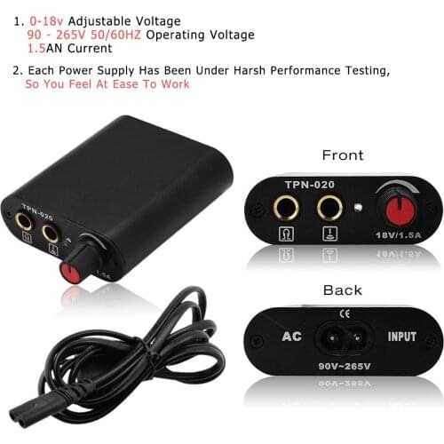 Kit Tattoo Complete Machine Kits Profesional Temporary Tattoos Machines Body Art Set Tattoo Permanent Makeup Tools