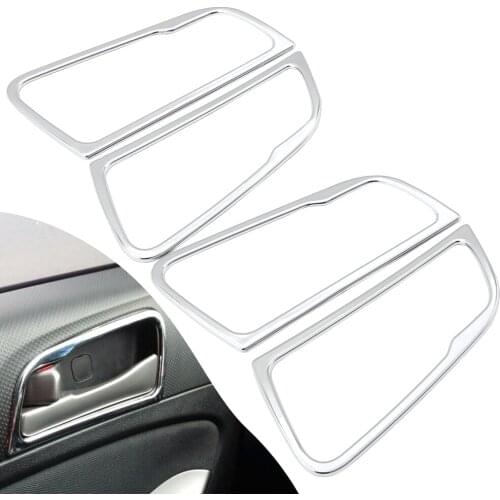Car Door Handle Cover Protection Trim Stickers for Hyundai Accent i25 Solaris Verna 2012 2013 2014 2015 Accessories