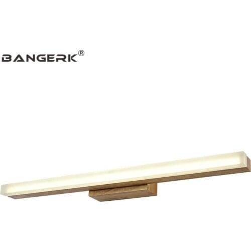 Nordic Design LED Wall Lamp Modern Wood Sconce Wall Light Bathroom Mirror Lamps Loft Home Decor Lighting Fixtures Luminaire