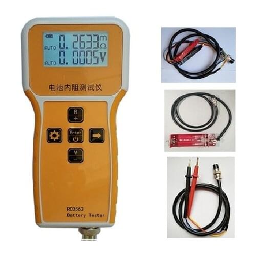 High-precision Lithium Battery Battery Voltage Internal Resistance Tester Battery Internal Resistance Meter 100V Voltage Tester