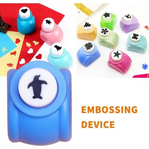 10 pcs/lot Creative Mini DIY hole punch Craft Scrapbooking Handmade Cut Cards DIY Gift Card Paper Puncher School Office Supplies
