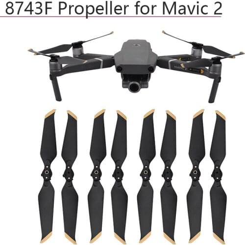 8pcs CW CCW 8743 Propeller Quick-Release Drone Low-Noise Props for Mavic 2 Folding Blades Accessories for DJI Mavic 2 Pro Zoom