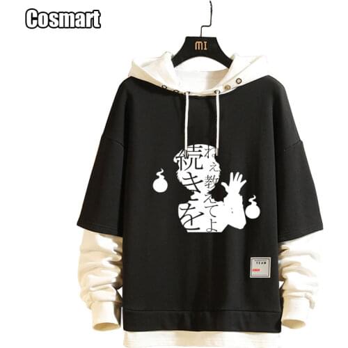 Anime Toilet-Bound Hanako-kun Hanako Kun Spell Sleeve Pullover Cosplay Costume Hooded Hoodie Unisex Tee Top