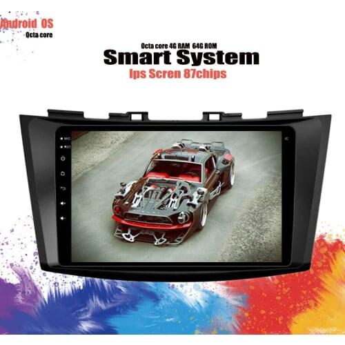 Android 10.0 Car dvd player for SUZUKI SWIFT 2012 2013 2014 2015 2016 DVD GPS Navigation System Radio Audio Stereo Tape Recorder