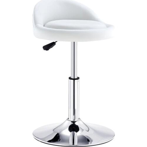 Bar Stool Modern Minimalist Bar Chair Lift Swivel Back Chair Home High Stool Bar Manicure Round Stool