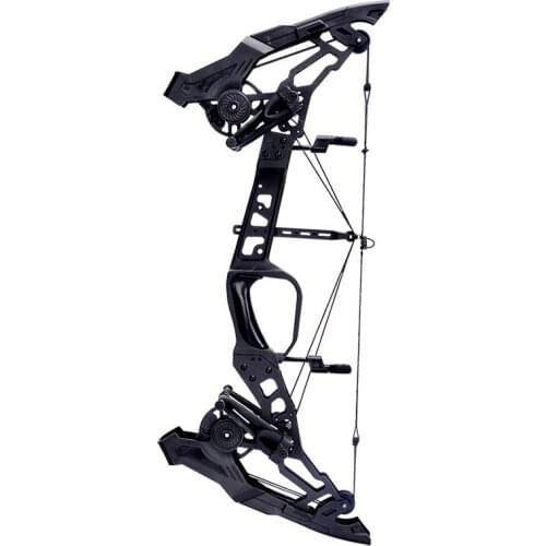 Dual Purpose Marble Composite Pulley Bow And Arrow Outdoor Archery Steel Ball Bow Rubber Band Anti-Radiation Arrow Composite Bow