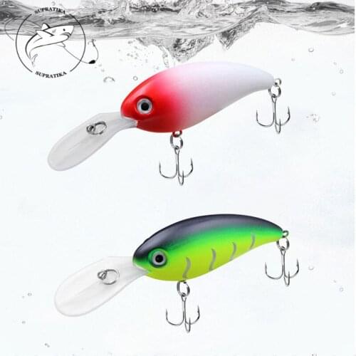 Diving depth 1-2M Professional Anti-Corrosion Fishing Lure Hard Bait Bionic Crank10cm/15g Freshwater Plastic Fishing Bait