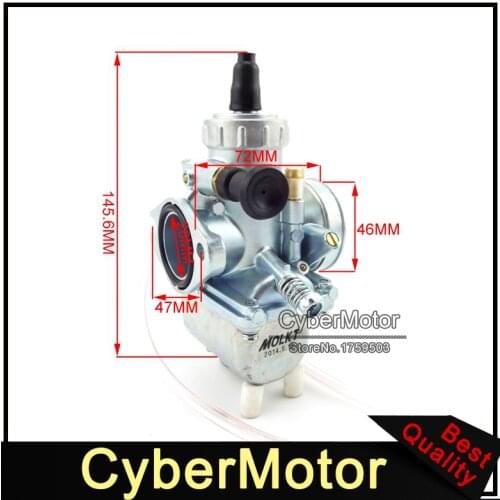 Molkt Carb 26mm Carburetor For 125cc 140cc 150cc Engine Lifan YX Zongshen Pit Dirt Bike CRF50 Stomp Thumpstar Braaap Atomic SSR