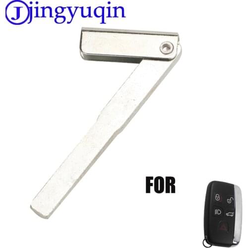 Jingyuqin Car Key Uncut Blank Blade For Land Rover Evoque Discovery 4 Rover Evoque For XE XFL et Jaguar Freelander