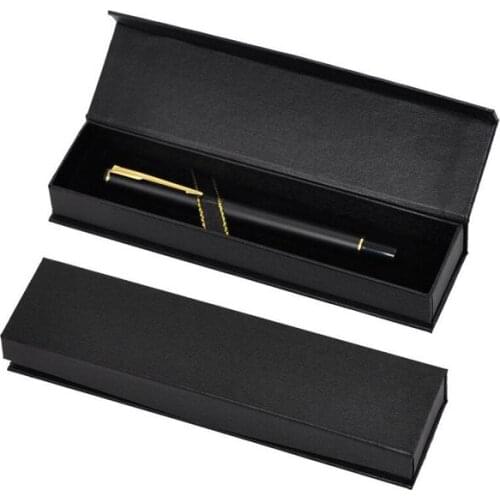 Red Black Office Pen Display Packaging Boxes blank Gift Jewelry Packaging Box pen packing box paper case wholesale
