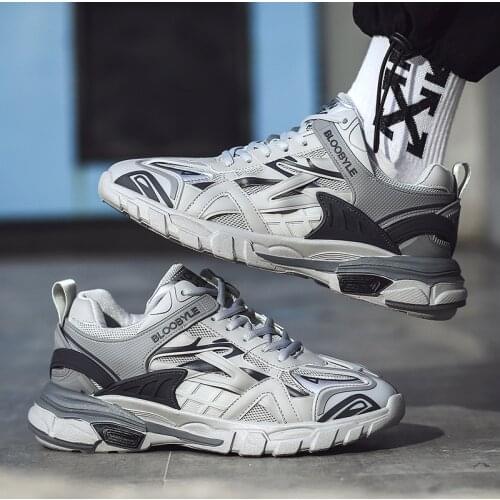 Sneakers Spring Hot Mens Shoes Trendy Shoes New Style Net Red Mens Shoes Mesh Ins Super Fire Dad Shoes Shoes