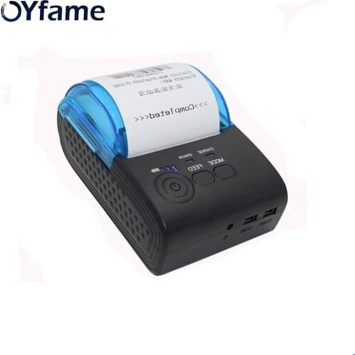 OYfame Thermal Printer Receipt Label Mini Printer bluetooth receipt Printer Portable Thermal Label Sticker Printing Machine
