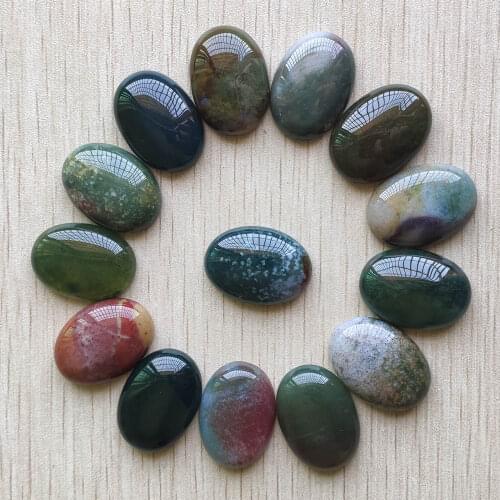 Fashion hight quality natural india onyx Oval CAB CABOCHON for jewelry accessories making 18x25mm wholesale 20 pieces free
