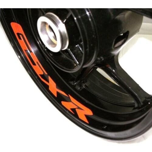 New Motorcycle Waterproof Reflective stickers Tire rim inner Decorative decals wheel patch For SUZUKI GSXR GSX R