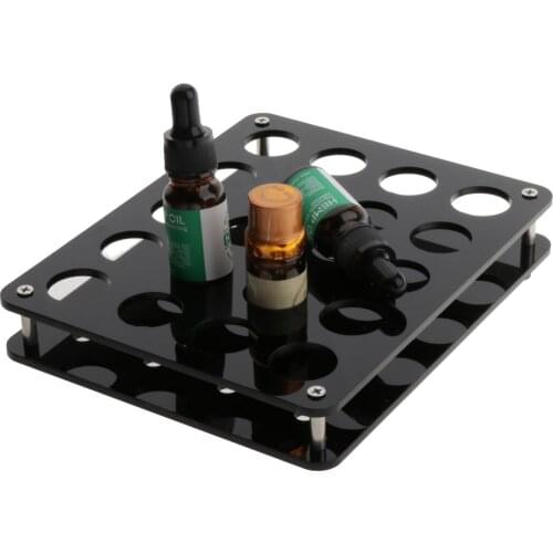 Essential Oil Storage Organizers, Essential Oil Holders for Tabletop Display - Holds 20 Oil Bottles (10mL)