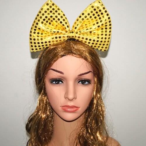 20pcs/lot New Year Light Up Flashing Blinking LED Headband Women Girl Wedding Hair Accessories Glow Party Christmas Navidad